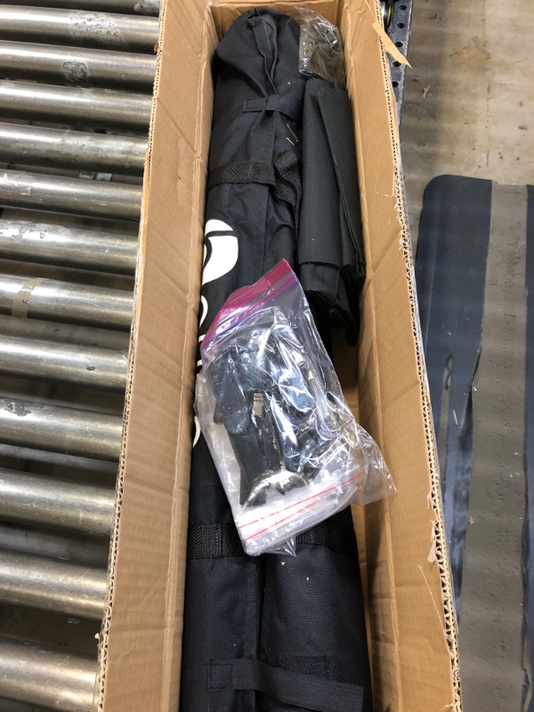 Photo 1 of Hpusn Adjustable Backdrop Stand Kit 10ft: Photo Video Studio for Wedding Party Stage Decoration, Background Support System Kit for Photography Studio with Clamp, Sand Bag, Carry Bag
