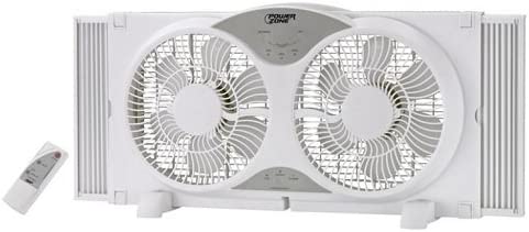 Photo 1 of shinic 9 inch twin window fan MISSING REMOTE 