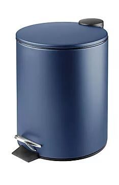 Photo 1 of 5-Liter Metal Round Step Trash Can
