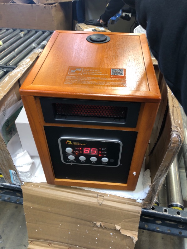 Photo 2 of Dr. Infrared Heater Portable Space Heater with Humidifier, 1500-Watt