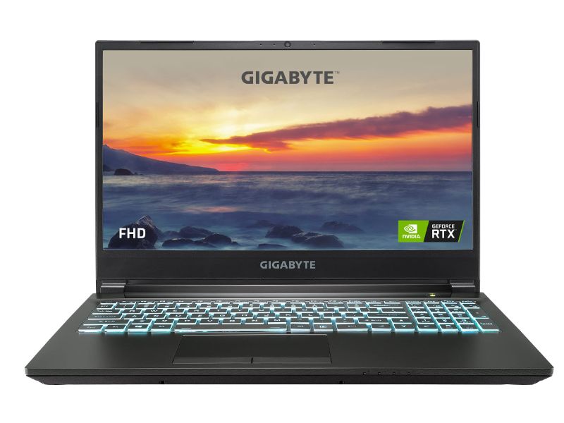 Photo 1 of GIGABYTE - 15.6" FHD 144Hz, Intel Core i5-11400H, NVIDIA GeForce RTX 3060 GPU 6GB GDDR6, 16GB Memory, 512GB SSD, Win11 Home, Gaming Laptop (G5 KD-52US123SO)