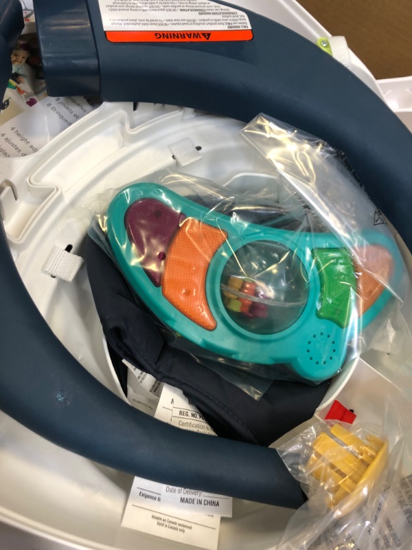 Photo 2 of Fisher-Price Astro Kitty SpaceSaver Jumperoo, Space-Themed Infant Activity Center with Adjustable Bouncing seat, Lights, Music and Interactive Toys