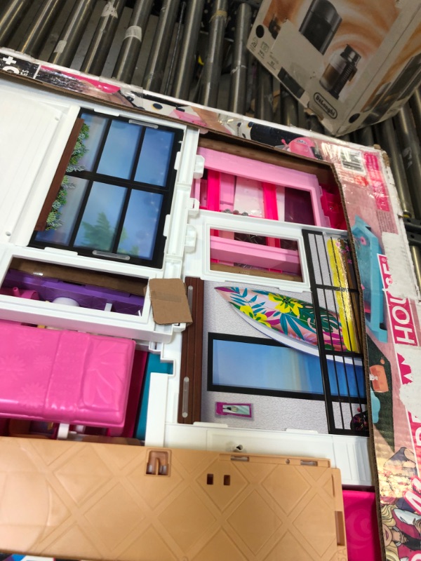 Photo 1 of Barbie Dreamhouse Doll House Playset Barbie House with 75+ Accesssories Wheelchair Accessible Elevator Pool, Slide and Furniture