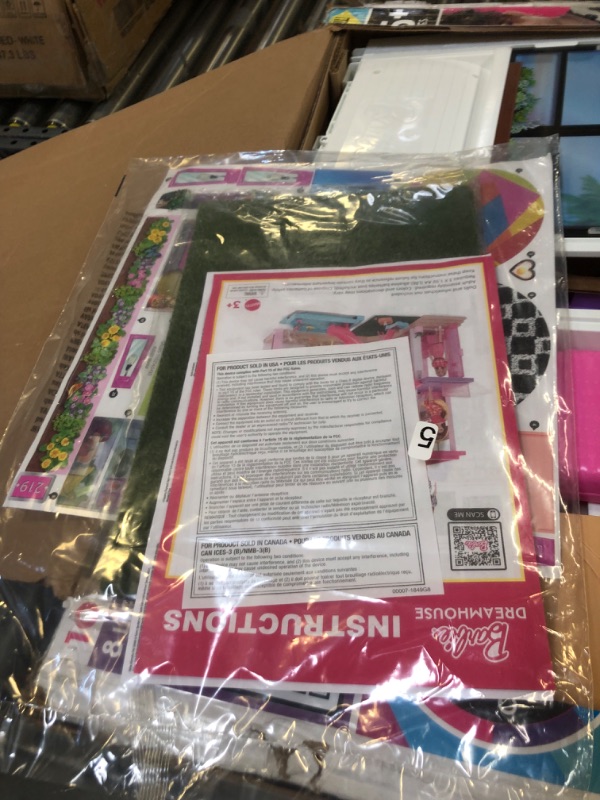 Photo 1 of Barbie Dreamhouse Doll House Playset Barbie House with 75+ Accesssories Wheelchair Accessible Elevator Pool, Slide and Furniture