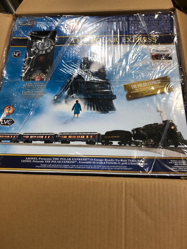 Photo 2 of Lionel The Polar Express LionChief 5.0 O Gauge Train Set with Bluetooth Capability 5.0 Complete Bluetooth Set