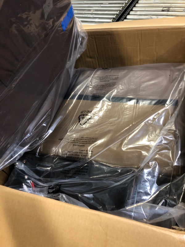 Photo 1 of  **ONLY BOX 2 OF 2** YITAHOME Electric Power Lift Recliner Chair for Elderly, Leather Recliner Chair with Massage and Heat, Spacious Seat, USB Ports, Cup Holders, Side Pockets, Remote Control (Brown) Dark Brown