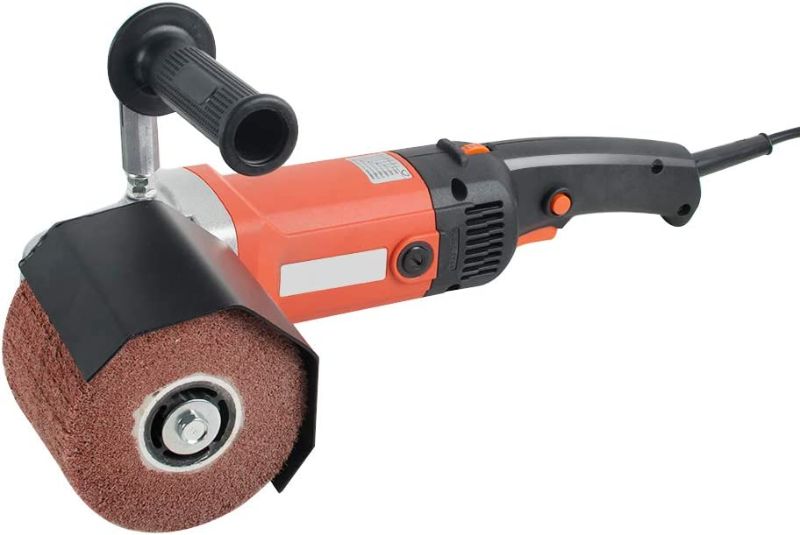 Photo 1 of Professional Burnishing Polishing Machine Polisher Handheld Sander Stainless Steel with 2 Polishing Wheels 110V for Polishing Home Appliance, Furniture, Ceramic, Car &Boat Detailing Shipping from US
