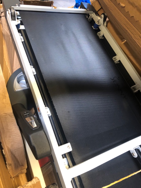 Photo 7 of Sunny Health & Fitness Electric Treadmill with Easy Foldable Design and Adjustable Incline-----not in its original box
