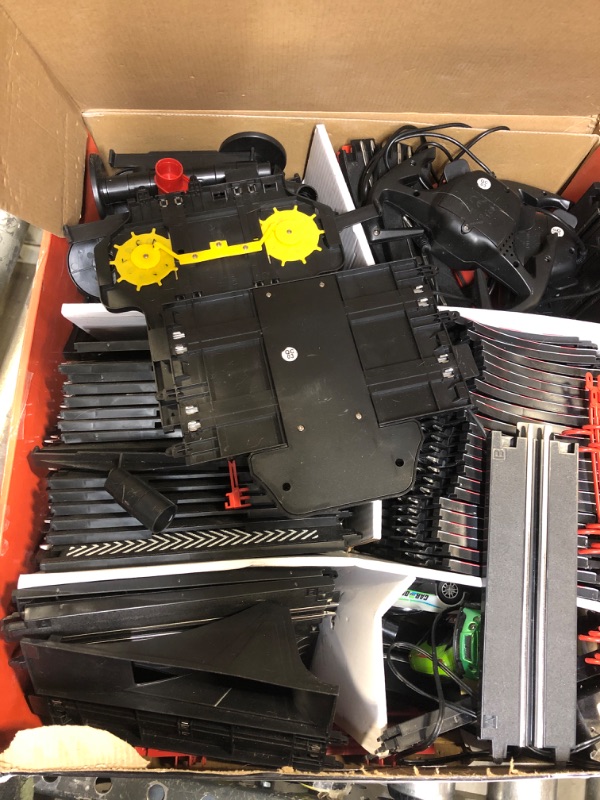 Photo 2 of Slot Car Race Track Set Electric Powered Super Loop Speedway with Four Cars for Kids with Sounds and Light Dual Racing Adult-Slot Car Set