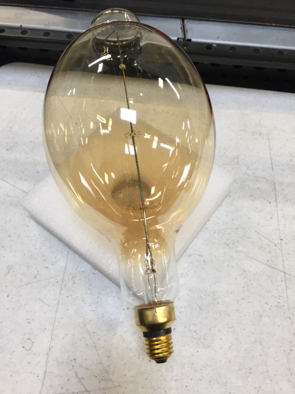 Photo 2 of  Bulbrite 137201 60W, BT SHAPED, GRAND NOSTALGIC THREAD, E26, 120V, incandescent light bulb