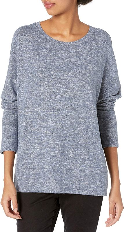 Photo 1 of Daily Ritual Women's Cozy Knit Dolman Cuff Sweatshirt Shirt - SMALL-