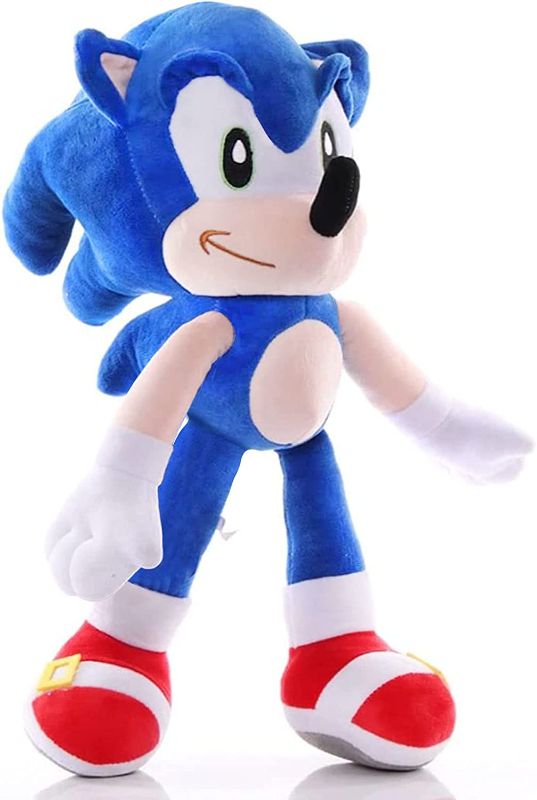 Photo 1 of 11 inch Sonic Stuffed Animals Sonic 2 Toys Knuckles Plush Sonic plushies Party Favors Sonic Birthday Party Supplies,Sonic Toys for Boys 4-6
