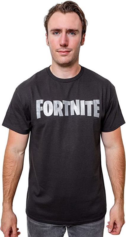 Photo 1 of Fortnite Logo Repeat Adult Game Men's T-Shirt