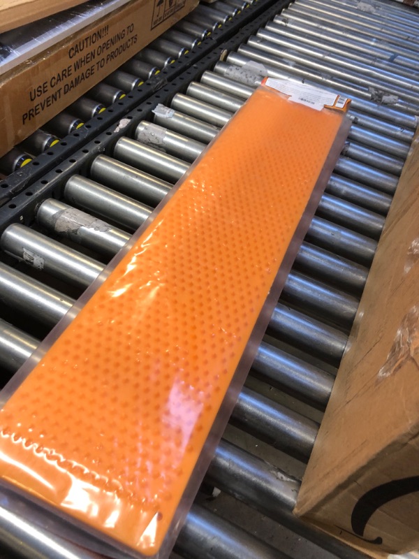 Photo 2 of Portable Tire Traction Mats - Two Emergency Tire Grip Aids Used To Get Your Car, Truck, Van or Fleet Vehicle Unstuck In Snow, Ice, Mud, And Sand - Orange, 2 Pack