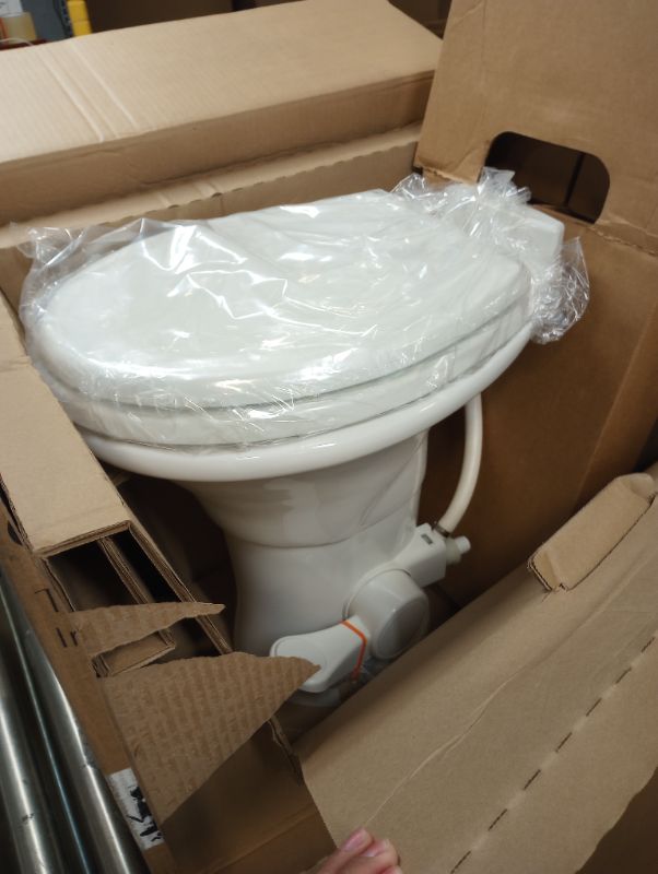 Photo 3 of Dometic 310 RV Toilet, White, Standard Height Standard Height White --- item is new