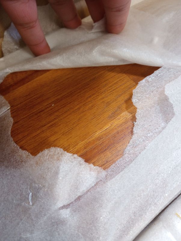 Photo 1 of Bme Dinkee 15 Inch Signature Bed Frame Without Headboard - Modern & Minimalist Style with Acacia Wood - 12 Strong Wood Slat Support - Easy Assembly - No Box Spring Needed - Caramel, King Caramel King --- item is new, missing hardware, box packaging damage