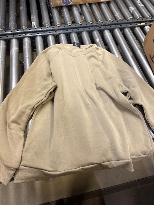 Photo 1 of  Realessentials Sweater - Tan (XL)------used needs cleaning 