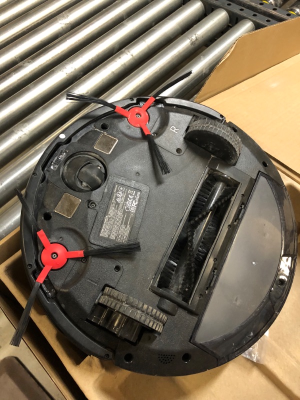 Photo 5 of + 360 C50 Robot Vacuum and Mop, 2600 Pa, Zigzag Cleaning, Scheduled Cleaning, Edge, Spot, Deep Cleaning, Compatible with Alexa and Google Assistant, Black New-C50----very used sale for parts only 