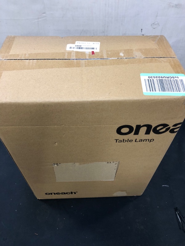 Photo 3 of 2 PACK ONEACH TABLESIDE LAMPS--- FACTORY SEALED, OPENED FOR PICTURES