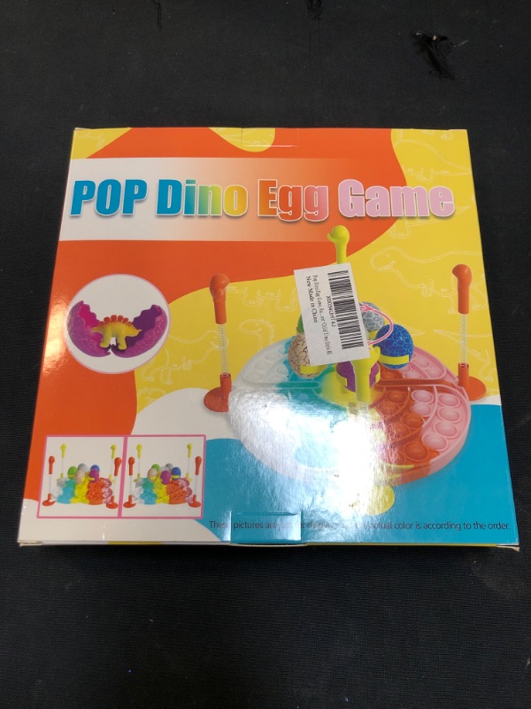 Photo 1 of Dinosaur Toys for Kids, Interactive Dinosaur Pop Fidget Toy Pop Dice Dinosaur Eggs Game Creative Dinosaur Birthday Party Supplies Push Pop Sensory Toys for Kids (Style B) Color B