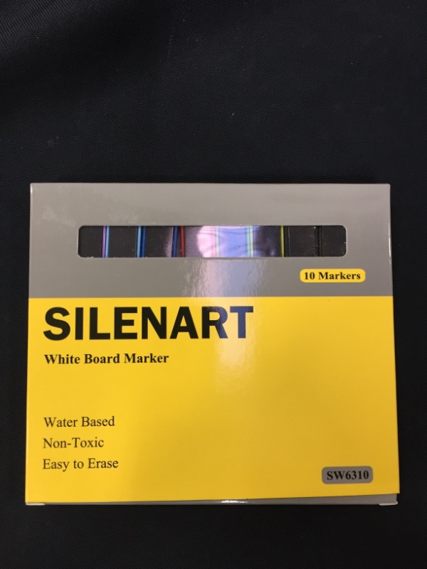 Photo 2 of Magnetic Dry Erase Markers Fine Tip, Small Whiteboard Markers for Kids, Fine Point, Low-Ordor, Dry Erase White Board Pens with Eraser, 10 Pack