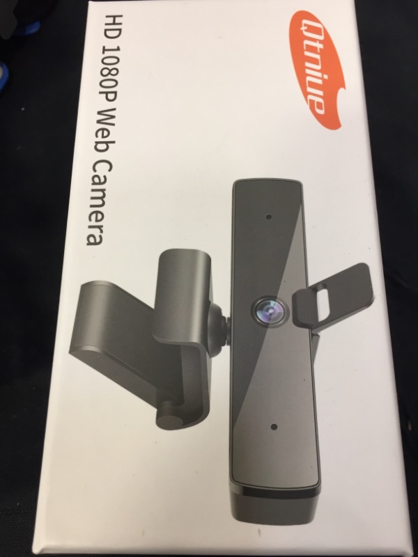 Photo 2 of Qtniue Webcam with Microphone and Privacy Cover, FHD Webcam 1080p, Desktop or Laptop and Smart TV USB Camera for Video Calling, Stereo Streaming and Online Classes 30FPS