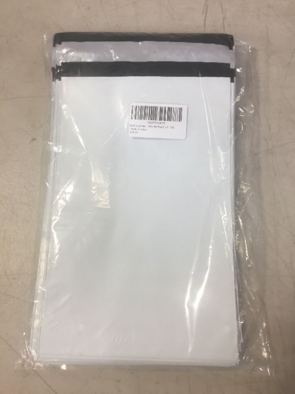 Photo 2 of LIMNUO 100pcs Poly Mailers 6x9 Inch White Shipping Bags Poly Mailer Bags, Shipping Envelopes, Mailing Bags for Small Business ,Waterproof and Tear-Proof Poly Bags 6x9 100pcs White