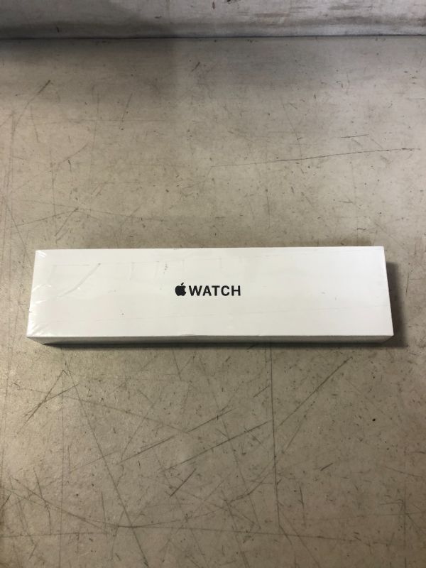 Photo 2 of Apple Watch SE (Gen 1) [GPS 44mm] Smart Watch w/ Silver Aluminium Case with Abyss Blue Sport Band. Fitness & Activity Tracker, Heart Rate Monitor, Retina Display, Water Resistant