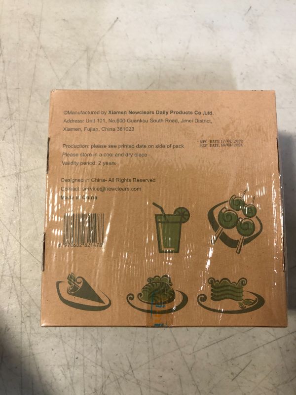 Photo 1 of Aimisin Disposable Bagasse Plates Biodegradable Natural Sugarcane Plates Heavy-Duty Compostable Plate for Parties BBQs Camping Wedding and Everyday Use (Round Plates 7'' - 60 pack)