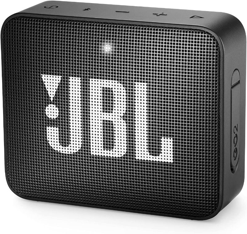 Photo 1 of JBL GO2 - Waterproof Ultra-Portable Bluetooth Speaker - Black