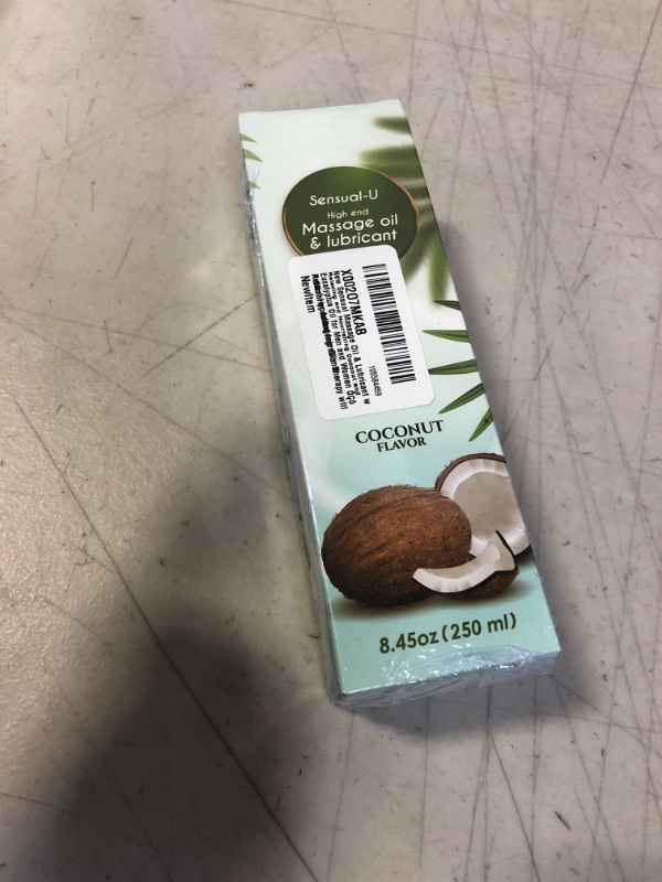 Photo 1 of Essential Massage Oil with Relaxing and Nourishing Coconut and Eucalyptus Oil for Men and Women – 100% Natural Hypoallergenic Skin Therapy with No Artificial or Added Ingredients