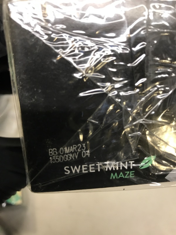 Photo 3 of 5 Gum Sweet Mint Sugarfree Gum, 15 Piece (10 Packs) Maze, EXP 03/01/2023