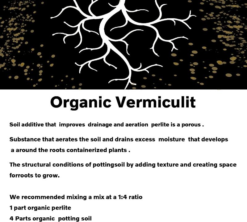 Photo 2 of 5 QT Professional Grade Horticultural Organic Vermiculite (5 QT, Vermiculite)