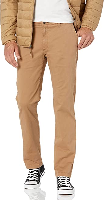 Photo 1 of Goodthreads Men's Straight-Fit Washed Comfort Stretch Chino Pant-KHAKI*** SIZE 32W x 29L