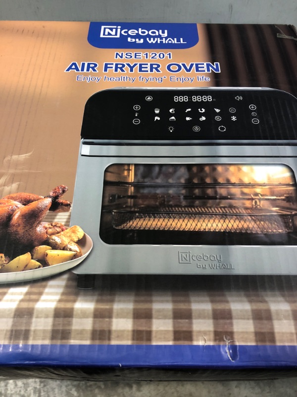 Photo 2 of Air Fryer Oven,Whall 12QT 12-in-1 Air Fryer Convection