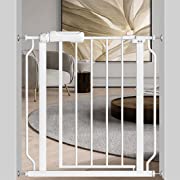 Photo 1 of Fairy Baby Narrow Baby Gate 27 Inch to 29 Inch Wide, Small Auto Close Walk Through