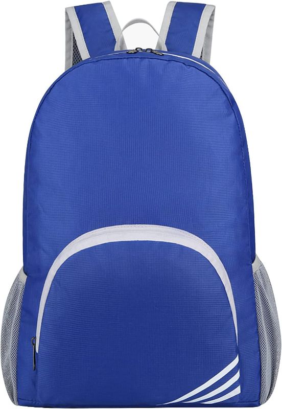 Photo 1 of 20L Lightweight Packable Backpack Travel Hiking Daypack Foldable?Navy?
