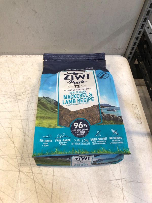 Photo 2 of ZIWI Peak Air-Dried Dog Food – All Natural, High Protein, Grain Free and Limited Ingredient with Superfoods (Mackerel and Lamb, 5.5 lb) ( 11/10/2023)
