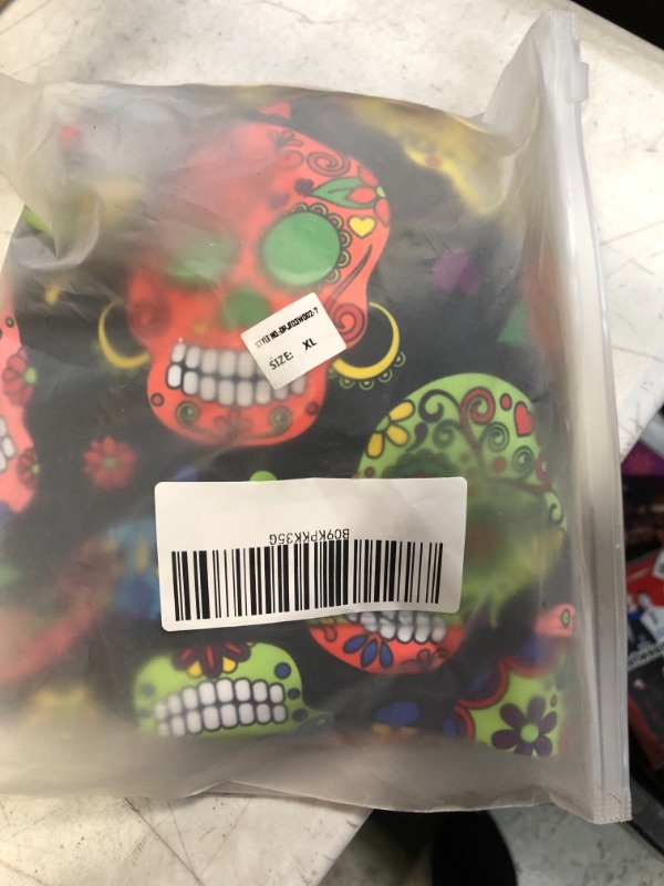 Photo 1 of CBBYY Women's Sports Bras Sugar Skull Padded Yoga Bras Sz XL