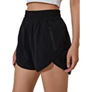 Photo 1 of Blooming Jelly Womens High Waisted Running Shorts Athletic Workout Shorts Sz L