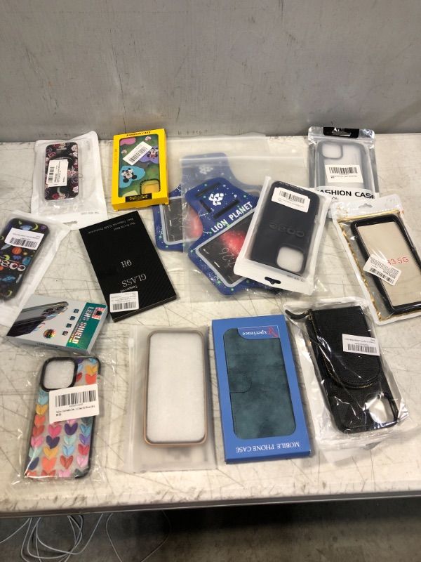 Photo 1 of Assorted Cellphone Cases and Accessories