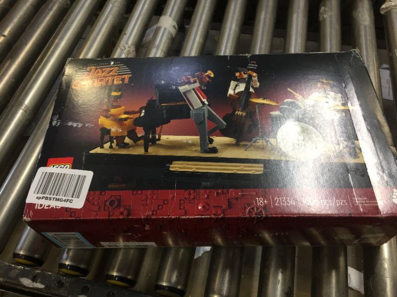 Photo 2 of LEGO Ideas Jazz Quartet 21334 Building Kit; Build-and-Display Model for Adults with a Passion for Music (1,606 Pieces) Frustration-Free Packaging