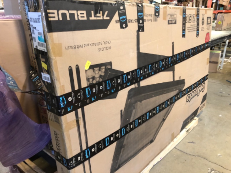 Photo 2 of GoSports Mid-Size Billiards Game Tables - Foldable Design, Includes Full Set of Pool Balls, 2 Cue Sticks, Chalk, and Felt Brush *****BOX FACTORY SEALED***************
