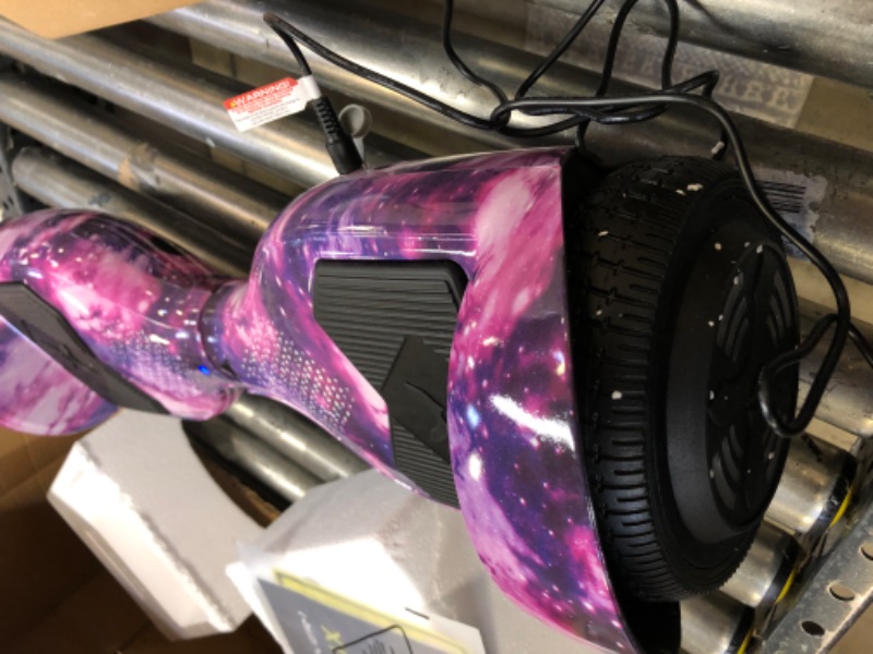 Photo 7 of **PARTS ONLY**Hover-1 Helix Electric Hoverboard | 7MPH Top Speed, 4 Mile Range, 6HR Full-Charge, Built-in Bluetooth Speaker, Rider Modes: Beginner to Expert Hoverboard Galaxy