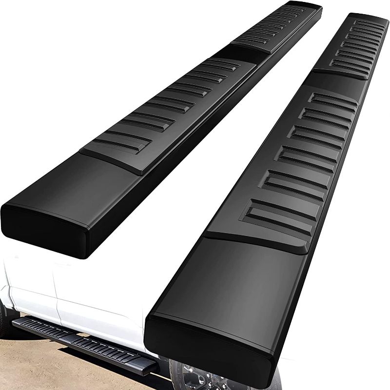 Photo 1 of YITAMOTOR 6 inches Running Boards Compatible with 2009-2018 Dodge Ram 1500 Crew Cab, 2010-2022 Ram 2500/3500 Side Step Nerf Bars Side Bars (Including 2019-2023 Classic)----------missing some items due to box being opened 
