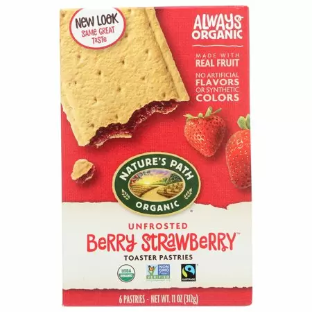 Photo 1 of 2 pack Nature's Path Organic - Organic Toaster Pastries - Strawberry 11.00 oz
best by 11/30/2022