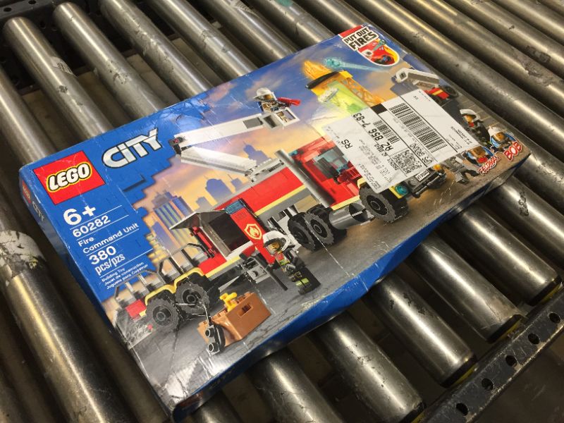 Photo 2 of LEGO City Fire Command Unit 60282 Building Kit; Fun Firefighter Toy Building Set for Kids, New 2021 (380 Pieces) Frustration-Free Packaging