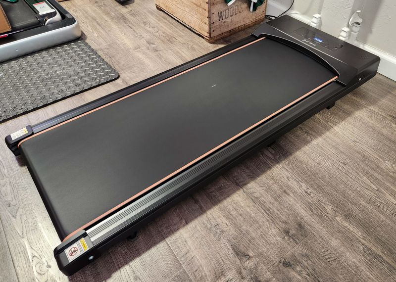 Photo 1 of TODO Under Desk Treadmill Electric Portable Walkstation Installation Free For Home Office Use, Slim Flat And LED Display, Walking Jogging With Remote Control
USE STOCK PHOTO AS REFERENCE
