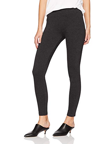 Photo 1 of Daily Ritual Women's Ponte Knit Legging, Charcoal, Medium Short
