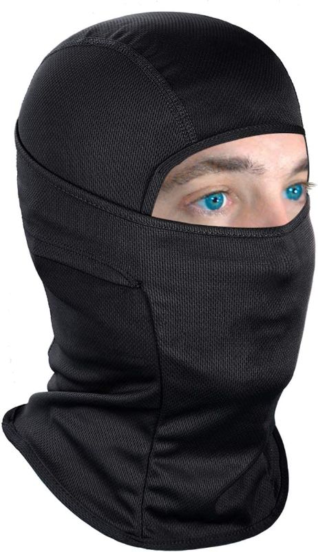 Photo 1 of Achiou Balaclava Face Mask, Ski Mask for Men Women, Full Face Mask Hood Tactical Snow Motorcycle Running Cold Weather

